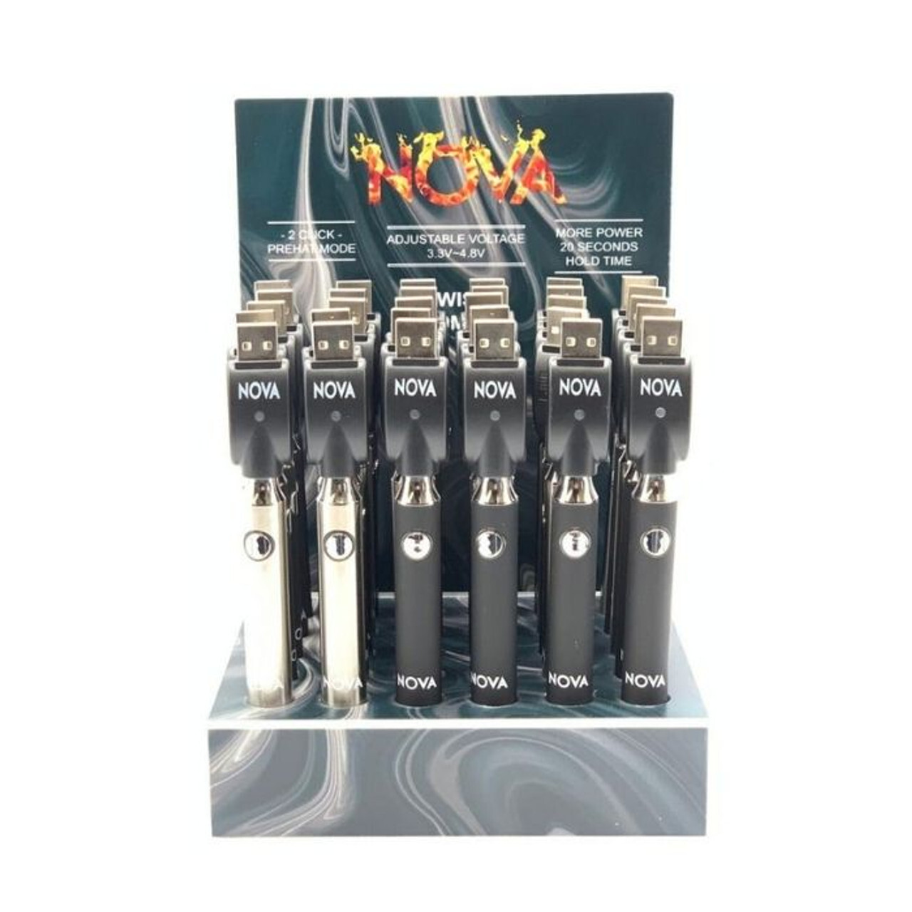 Nova Batteries - Twist Black and White (30)