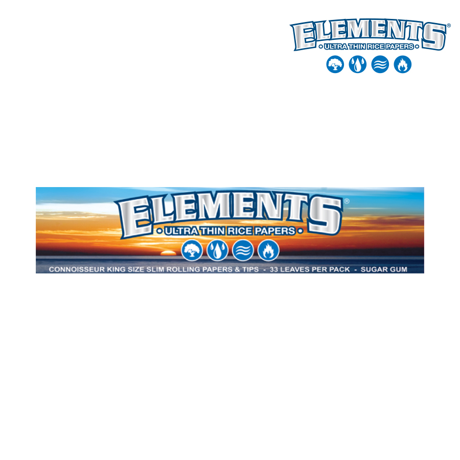 Elements King Size Paper - Blue Connoisseur